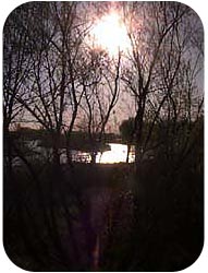 Platte River at Sun Rise