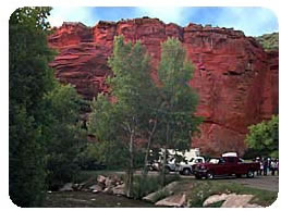 Red Rock at Natural Bridge